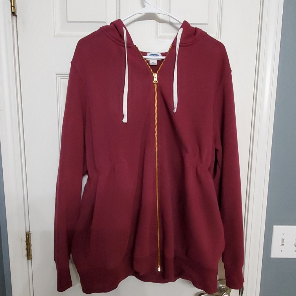 Old Navy maternity zip hoodie, XXL